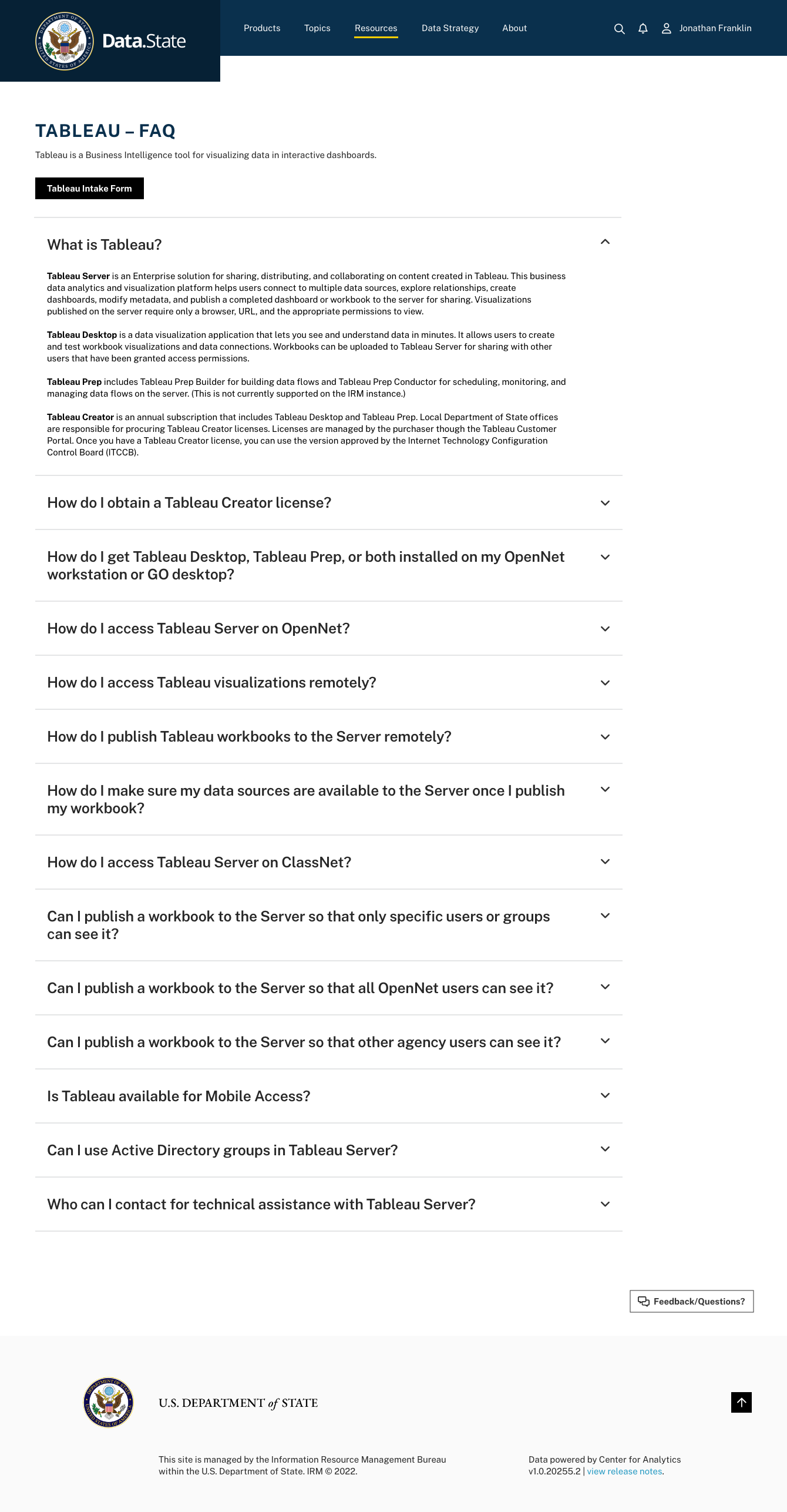 FAQ Page